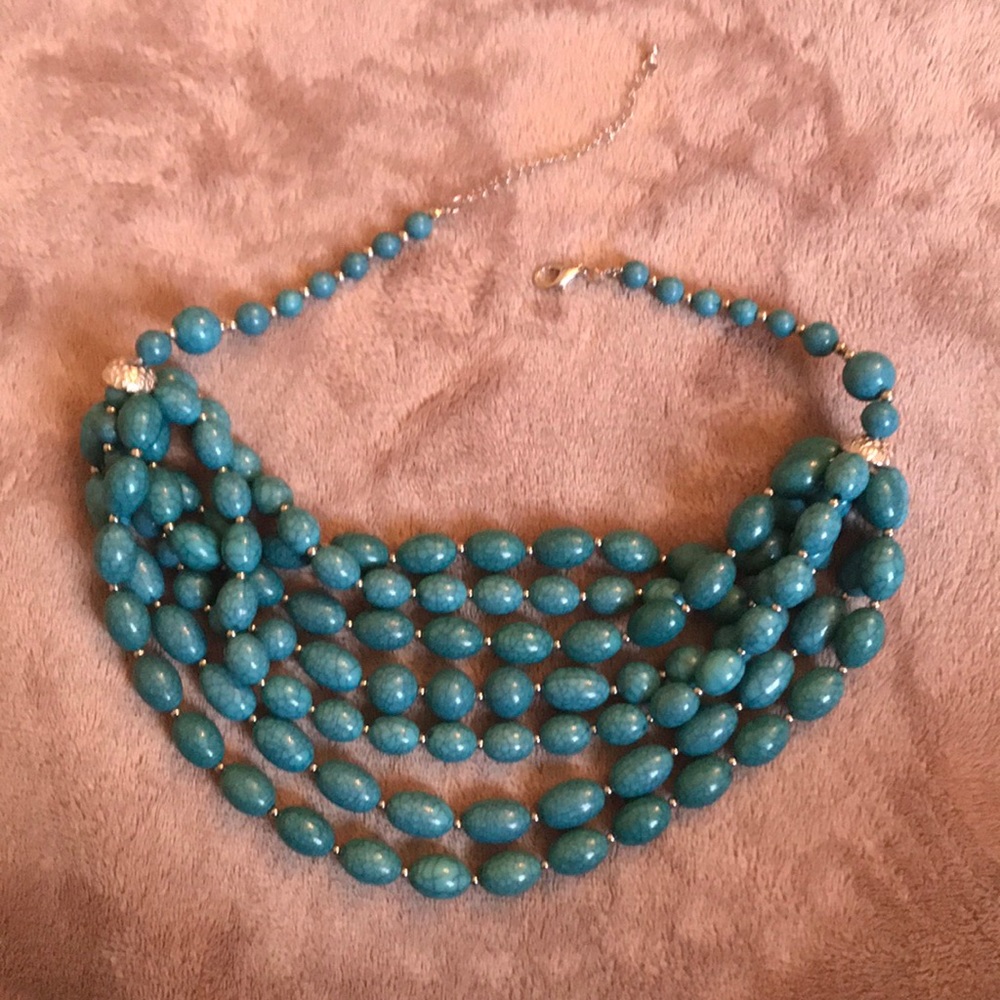 Teal Necklace